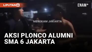 Alumni SMA 6 Jakarta Plonco Kelas 12 Demi Jaket Angkatan