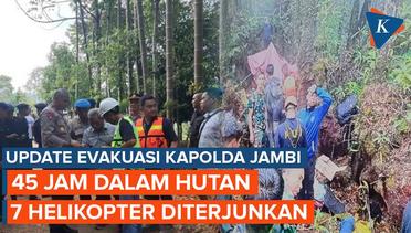 Update Terbaru Evakuasi Kapolda Jatim, 7 Heli Kopter Diterjunkan