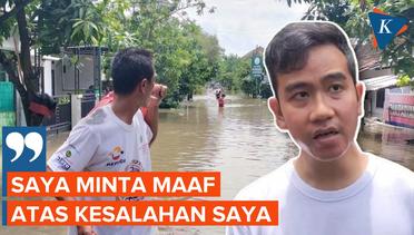 Banjir Jadi Kado Ultah Solo, Wali Kota Solo Gibran Minta Maaf