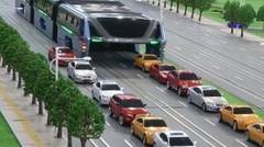 Bus canggih anti macet dari Cina