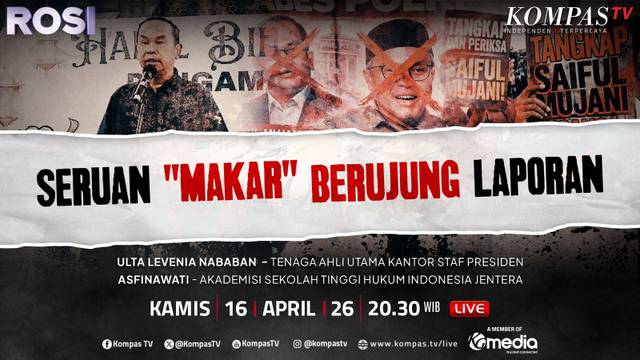 [FULL] Saiful Mujani Dilaporkan ke Bareskrim Sebut 'Jatuhkan' Prabowo, Makar atau Kriminalisasi?