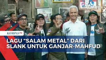 Deklarasi Dukungan, Slank Ciptakan Lagu Salam Metal untuk Ganjar-Mahfud!