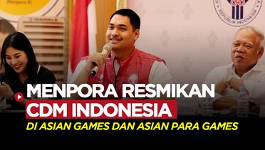 Menpora Dito Ariotedjo Resmi Tunjuk Menteri PUPR dan Wamenparekraf Sebagai CdM Asian Games dan Asian Para Games