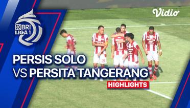 PERSIS Solo vs PERSITA Tangerang - Highlights | BRI Liga 1 2023/24