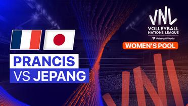 Prancis vs Jepang - Full Match | Women's Volleyball Nations League 2024