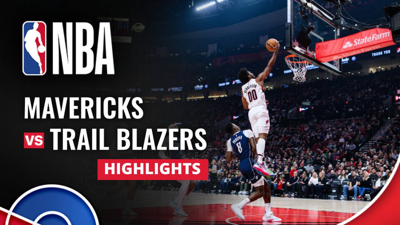 Dallas Mavericks vs Portland Trail Blazers - Highlights | NBA Regular