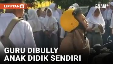 Guru SMAN 15 Maluku Tengah Dibully Puluhan Siswa di Parkiran Motor