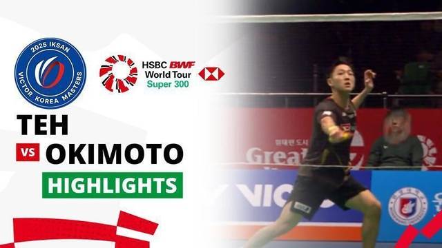 Jia Heng Jason Teh (SGP) vs Yudai Okimoto (JPN) - Highlight | IKSAN VICTOR Korea Masters 2025