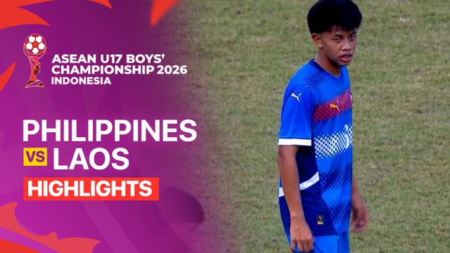 Philippines vs Laos - Highlight | ASEAN U17 Boys' Championship 2026