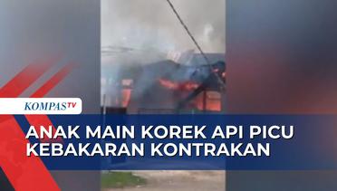 6 Unit Kontrakan di Bengkulu Ludes Terbakar, Api Dipicu dari Korek Api yang Menyambar ke Kasur
