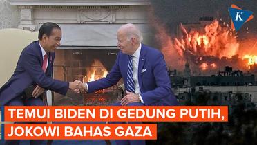 Pertemuan Jokowi dan Biden, Blak-blakan Bicara soal Gaza ke Biden