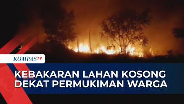 Setengah Hektar Lahan Kosong di Bangkalan Terbakar, Diduga Akibat Pembakaran Sampah!