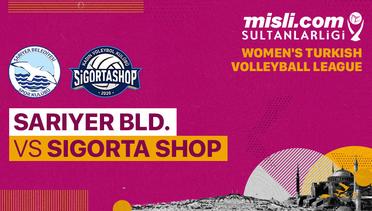 Full Match | Sariyer BLD. vs Si̇gorta Shop | Turkish Women's Volleyball League 2022/2023