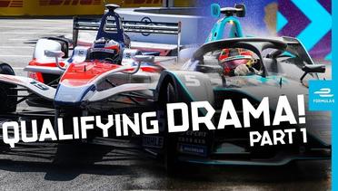 The Most Dramatic Qualifying Moments: Part 1! | ABB FIA Formula E Championship