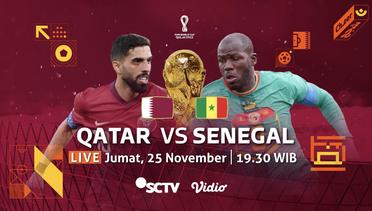 Catat Waktunya! Qatar vs Senegal Pk. 19.30 WIB & Netherland vs Ecuador Pkl. 22.30 WIB