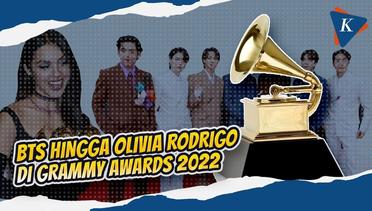 Grammy Awards 2022: Aksi BTS hingga Olivia Rodrigo Borong Piala