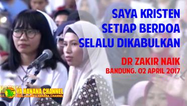 Saya Kristen, Setiap Berdoa Selalu Dikabulkan | Dr zakir Naik di UPI Bandung 2 April 2017