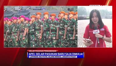 TNI-Polri Gelar Apel Bersama Persiapan Pengamanan Pelantikan Presiden