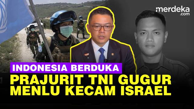 Prajurit TNI Gugur Duka Bagi Indonesia, Keras Menlu Sugiono Kecam Serangan Israel!