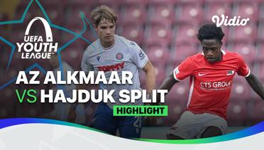 Highlights - Final: AZ Alkmaar vs Hajduk Split | UEFA Youth League 2022/23