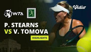 Semifinal: Peyton Stearns vs Viktoriya Tomova - Highlights | WTA Grand Prix De Son Altesse Royale La Princesse Lalla Meryem 2024