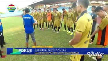 Jelang Laga Liga 2, Persis Solo vs PSCS Cilacap