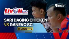 Babak 6 Besar Putra: Sari Daging Chicken vs Ganevo SC - Highlights | Livoli Divisi 1 2023