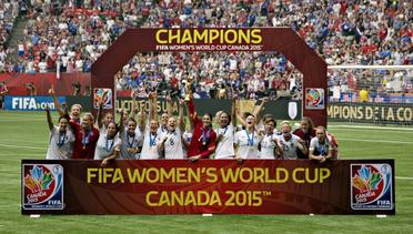 Highlights Final Piala Dunia Wanita AS vs Jepang 5-2