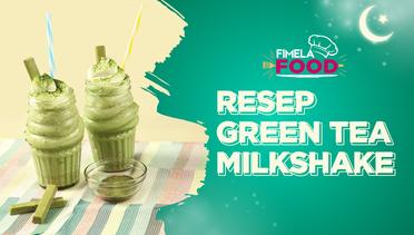 Segarnya Green Tea Milkshake untuk Berbuka Puasa