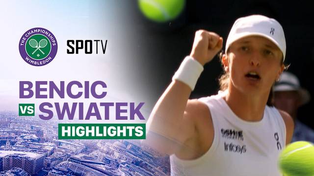 Belinda Bencic vs Iga Swiatek - Highlights | Wimbledon 2025