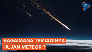 Begini Proses Terjadinya Hujan Meteor Eta Aquarid