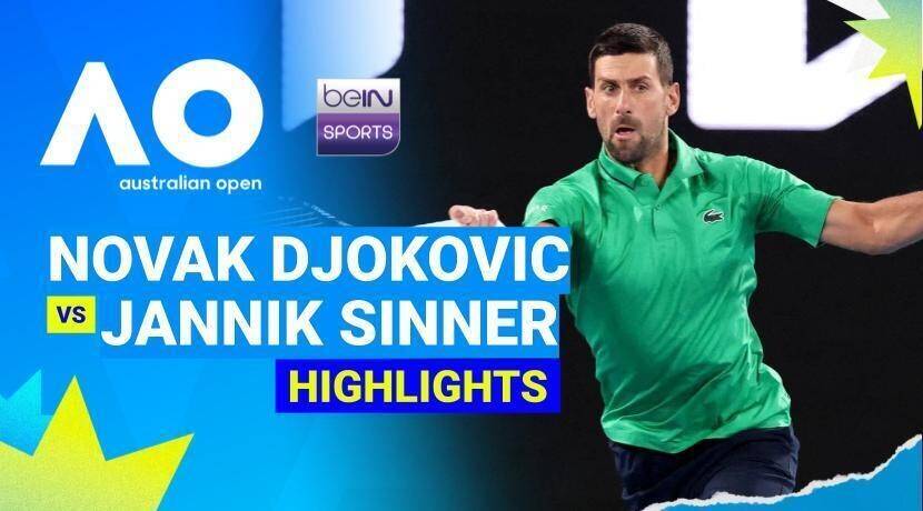 Novak Djokovic (SRB) vs Jannik Sinner (ITA) - Men's Singles Semifinals | Australian Open 2026