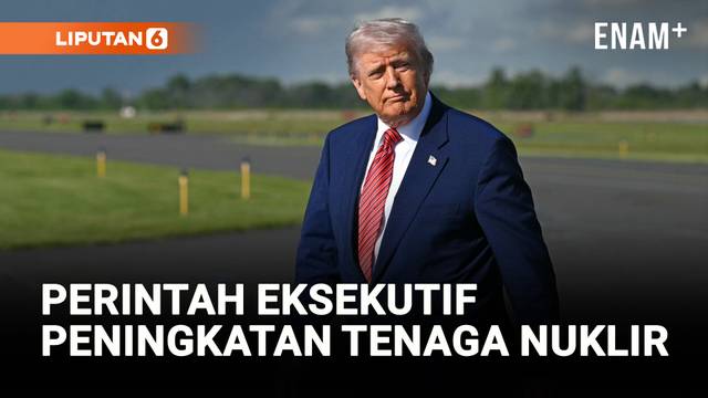Donald Trump Menandatangani Perintah Eksekutif untuk Meningkatkan Tenaga Nuklir