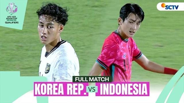 Korea Republic vs Indonesia - Full Match | AFC U23 Asian Cup 2026 Qualifiers