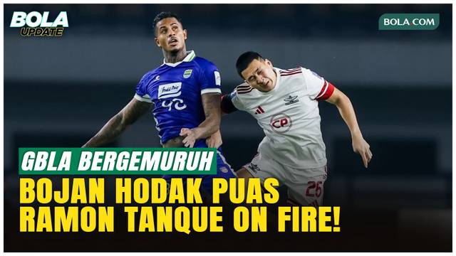 Persib Bungkam Bhayangkara FC! Bojan Hodak Puji Ketajaman Ramon Tanque