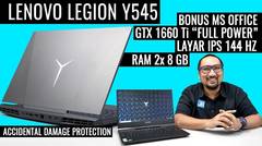 Laptop -Serba Bisa-, Lengkap, dengan Performa Kencang - Review Lenovo Legion Y545 (Bahasa Indonesia)