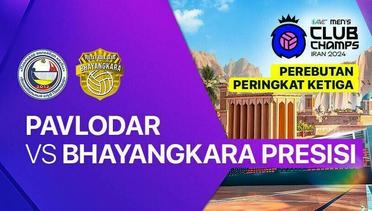 Perebutan Peringkat Ketiga:  Pavlodar Volleyball Club vs Jakarta Bhayangkara Presisi