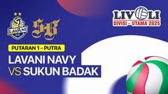 Putra: Lavani Navy vs Sukun Badak - Livoli Divisi Utama