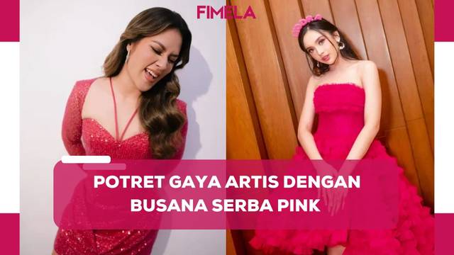 Adu Gaya Artis Tampil dengan Outfit Pink, Tak Ragu Walau Bukan Warna Favorit Semua Orang