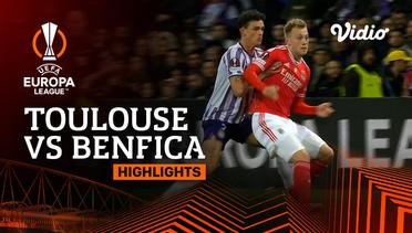 Toulouse vs Benfica - Highlights | UEFA Europa League 2023/24