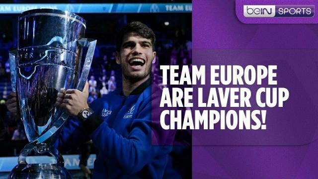 Team Europe's Trophy Ceremony - Highlight | Laver Cup 2024