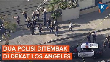 2 Petugas Polisi Ditembak dan Dibunuh di Dekat Los Angeles