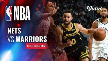 Brooklyn Nets vs Golden State Warriors - Highlights |  NBA Regular Season 2023/24