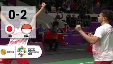 JPN v INA – Badminton Beregu Putra: Highlight Partai Kedua | Asian Games 2018 Indosiar