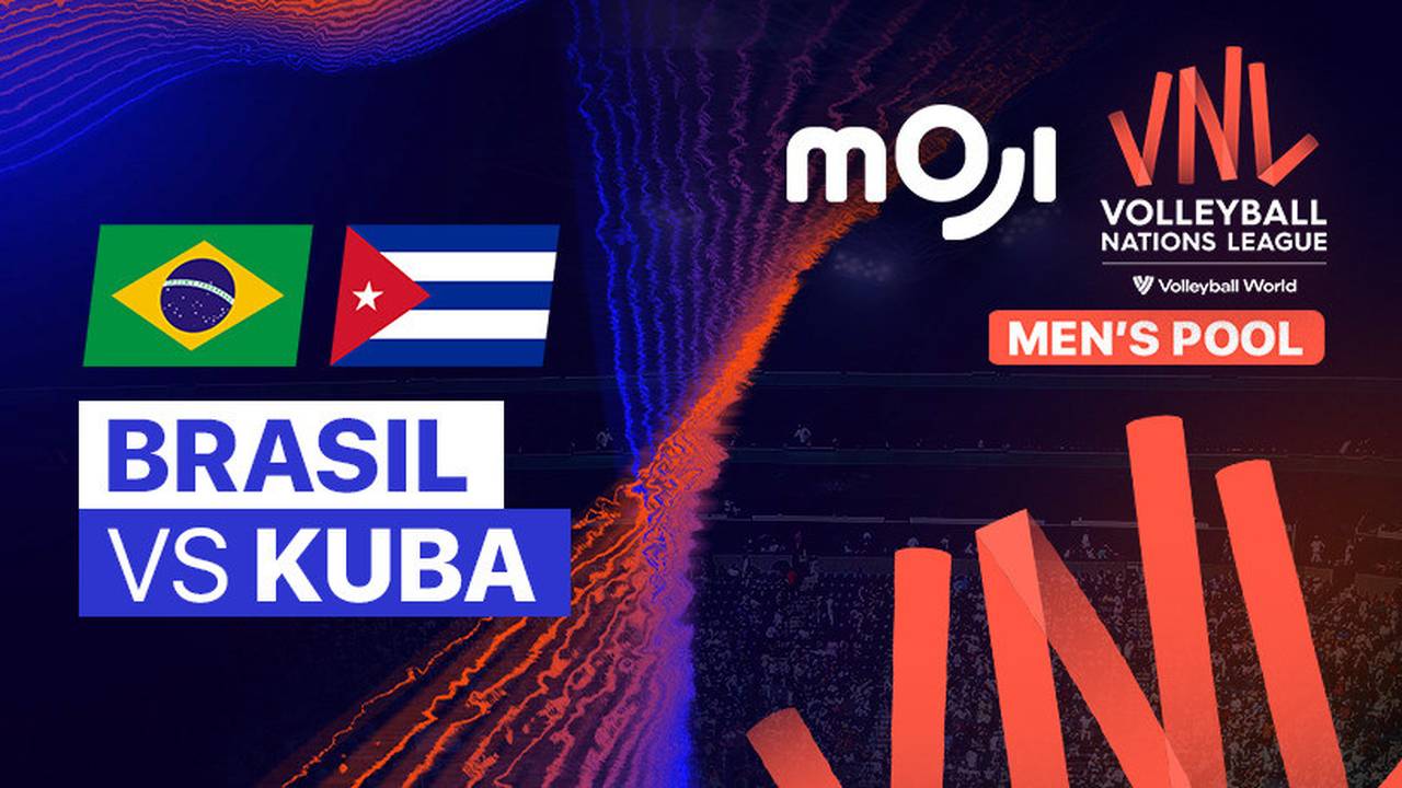 Full Match Brasil vs Kuba Men’s Volleyball Nations League 2023 Vidio