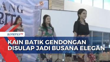 Peragaan Busana Batik Lokal di Semarang Tampilkan Kreasi Batik Gendongan