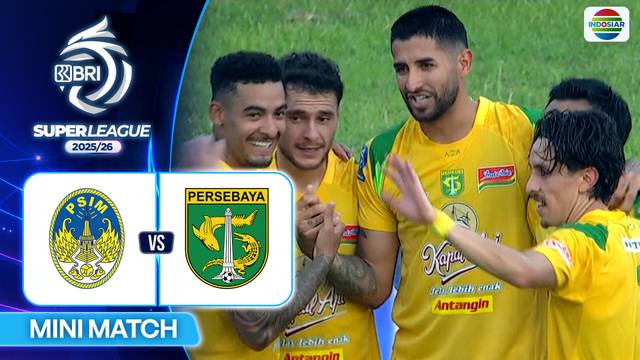 PSIM Jogja VS Persebaya Surabaya - Mini Match | BRI Super League 2025/2