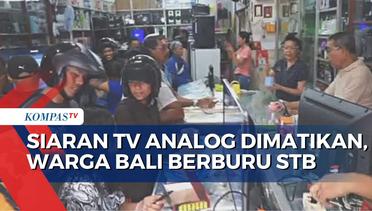 Warga Bali Berburu Set Top Box Karena Siaran TV Analog Dimatikan, Pedagang Kehabisan Persediaan
