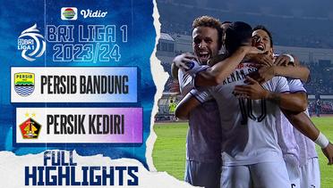 PERSIB Bandung VS PERSIK Kediri - Full Highlights | BRI  Liga 1 2023/2024