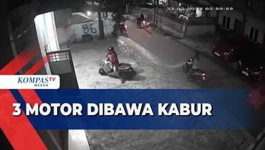 Pencuri Bawa Kabur 3 Sepeda Motor dari Indekos di Medan
